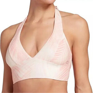 NWT Calia by Carrie Underwood Palm Coral Adjustable Halter Bikini Top Size 1X